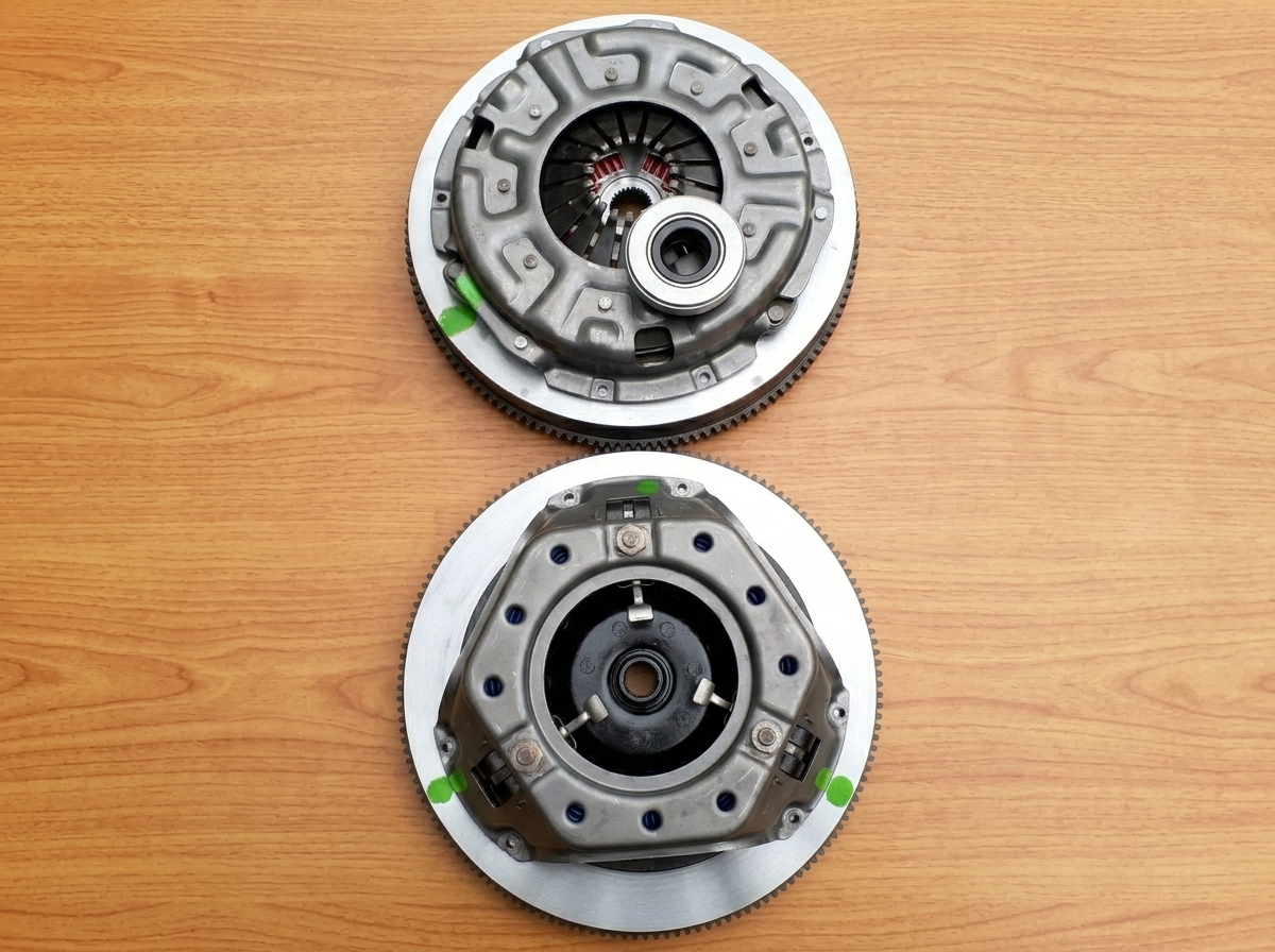 Rectificado de volante motor